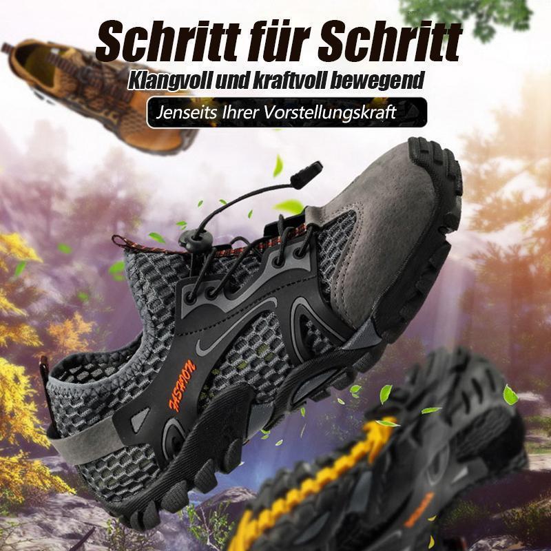 Herren atmungsaktives Mesh Casual leichte Outdoor Wanderschuhe