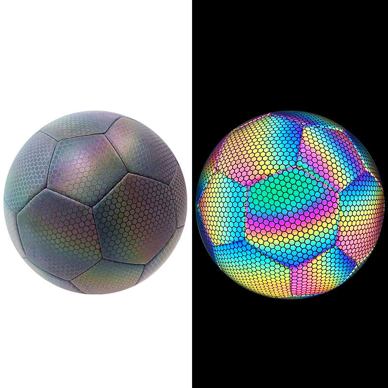 Reflektierender leuchtender Fußball