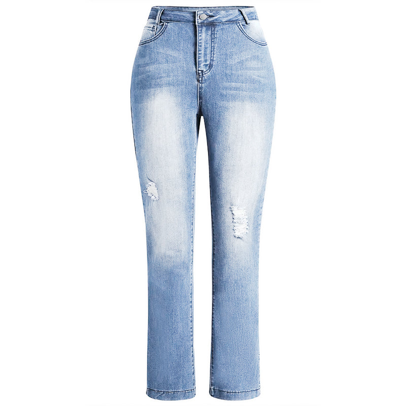 Damenjeans mit hoher Elastizität