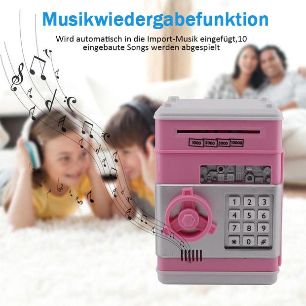 Mini-Sparschwein zum Sparen von Bargeld und Münzen