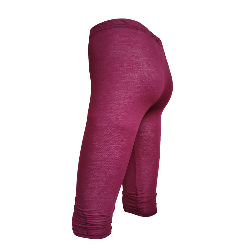 Hochelastische Plissee-Yogahose